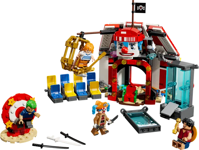 Circustent van Buggy de Clown LEGO-set