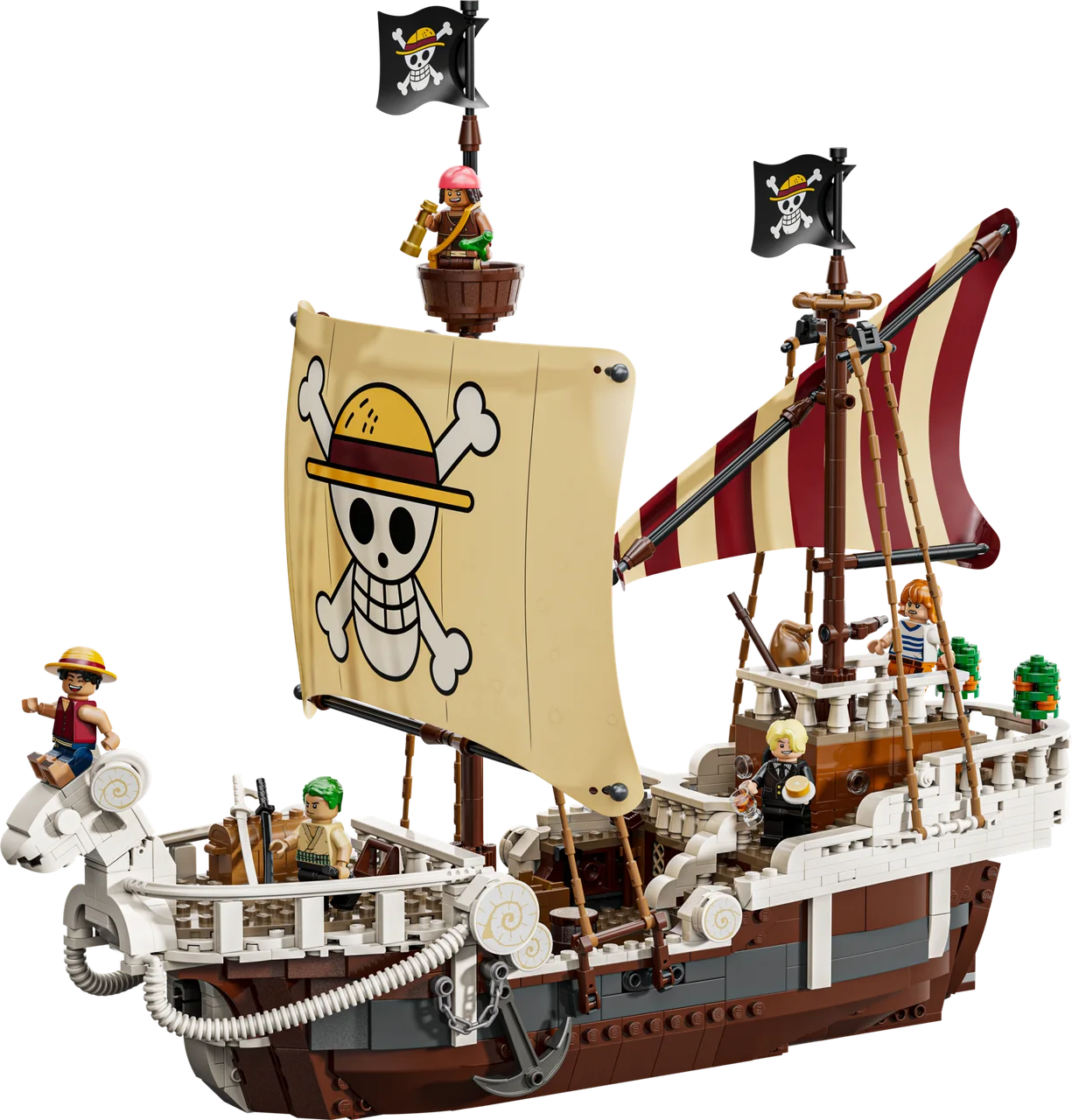 Het piratenschip Going Merry LEGO-set