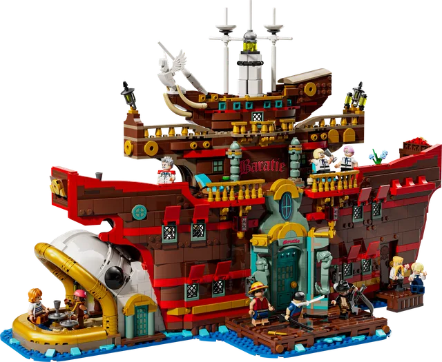 Het drijvende restaurant Baratie LEGO-set