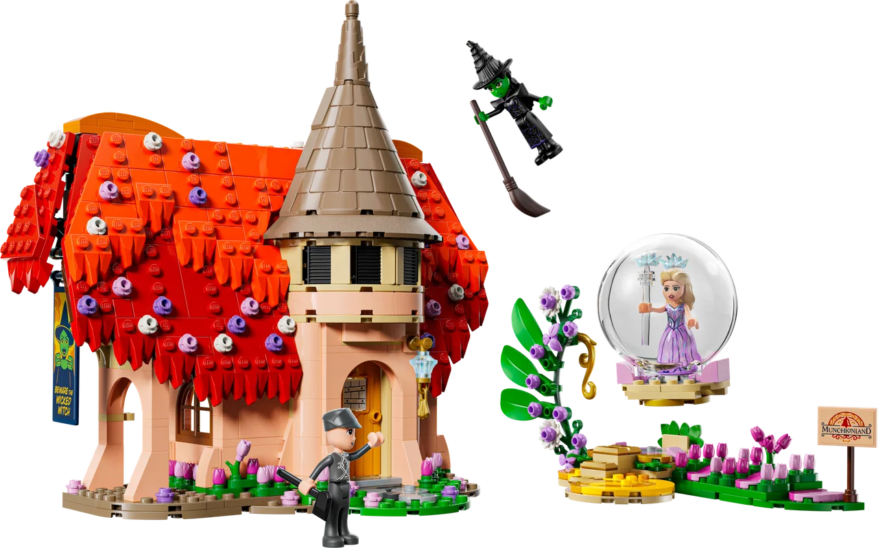 Glinda en Elphaba bezoeken Munchkinland LEGO-set