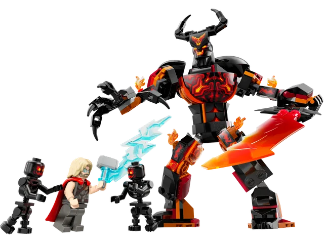 Thor vs. Surtur Construction Figure LEGO-set