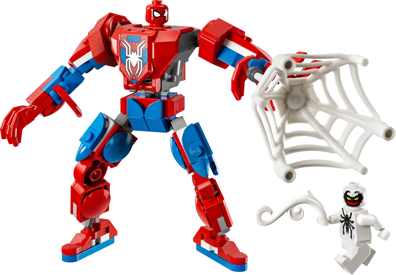 Spider-Man mecha vs. Anti-Venom LEGO-set