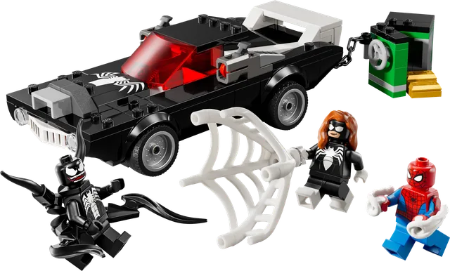 Spider-Man vs. Venoms klassieke auto LEGO-set