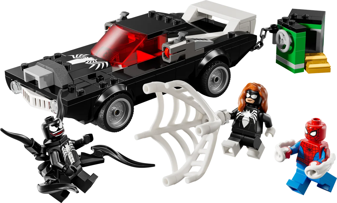 Spider-Man vs. Venoms klassieke auto LEGO-set