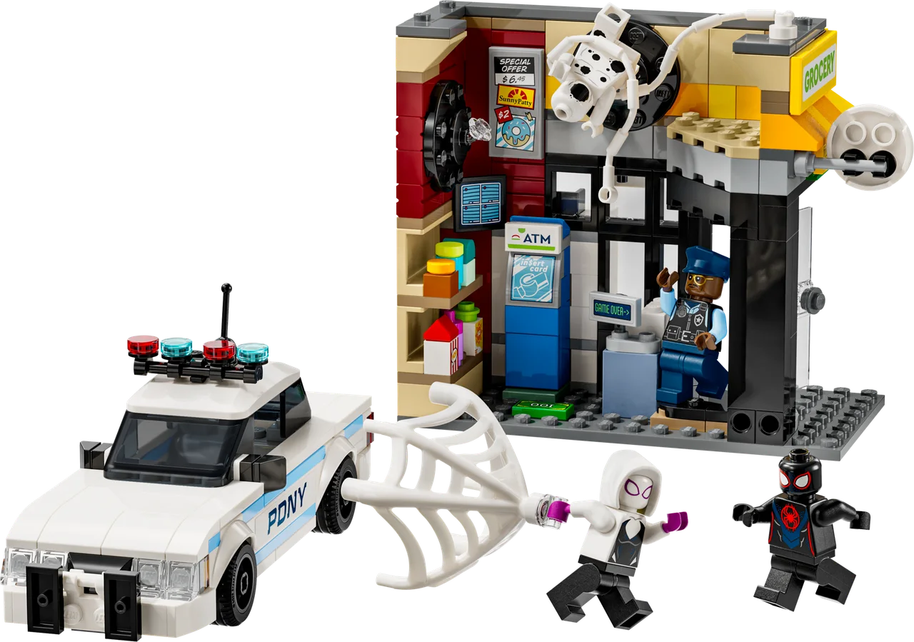 Spider-Verse: Miles Morales vs. de Spot LEGO-set