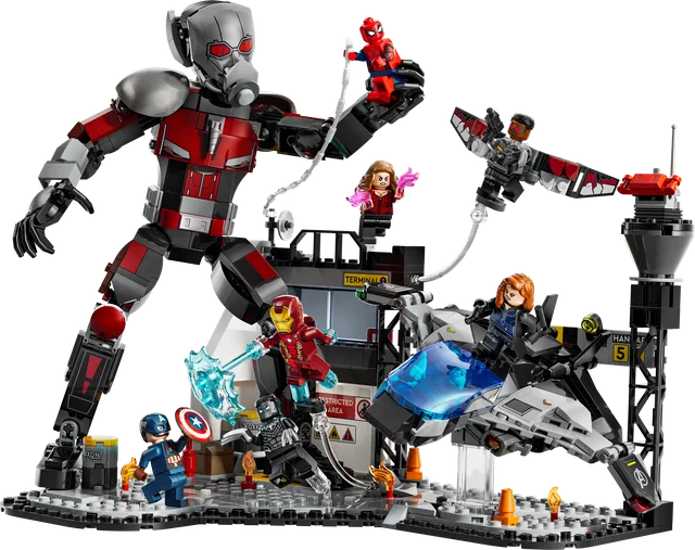 Captain America: Civil War actiescène LEGO-set