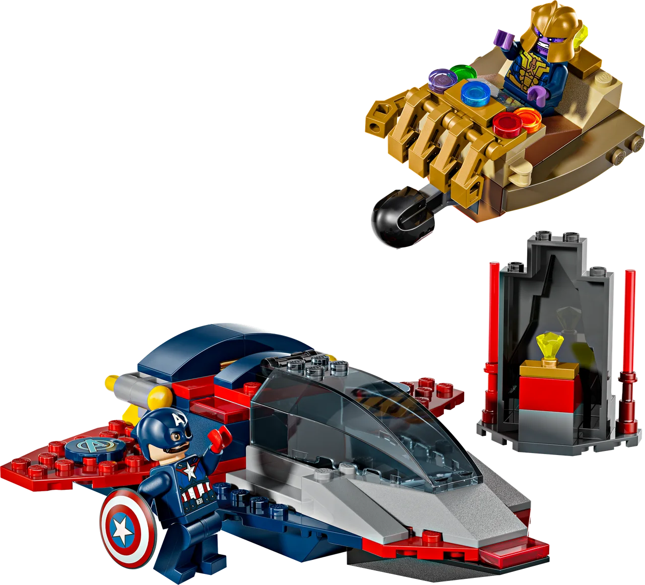 Captain America vs. Thanos LEGO-set
