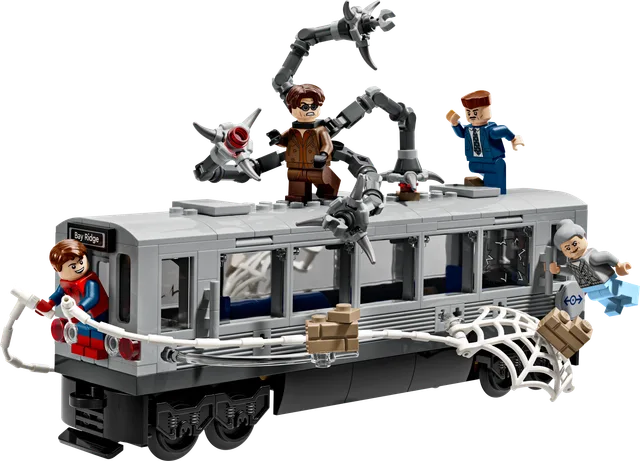 Spider-Man vs. Doc Ock metroscène LEGO-set