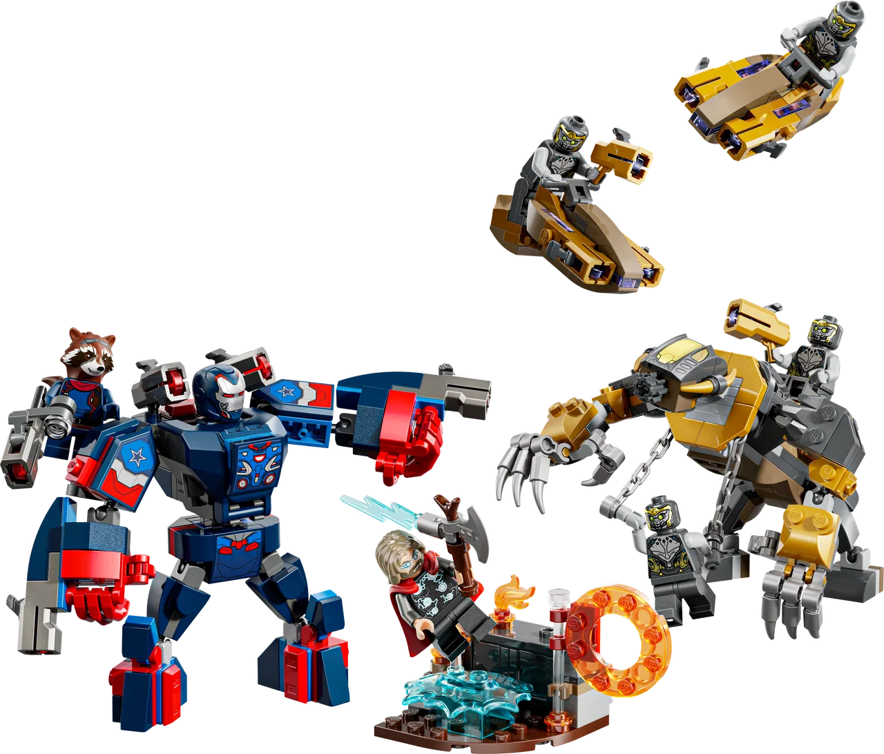 Avengers: Endgame Thor vs. Chitauri LEGO-set