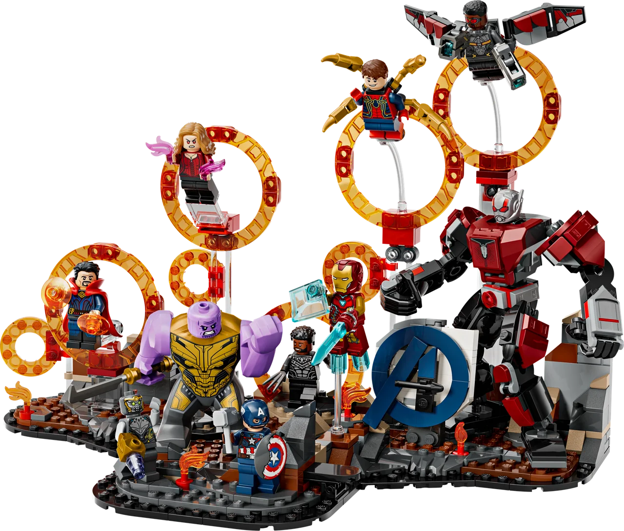 Avengers: Endgame eindstrijd LEGO-set