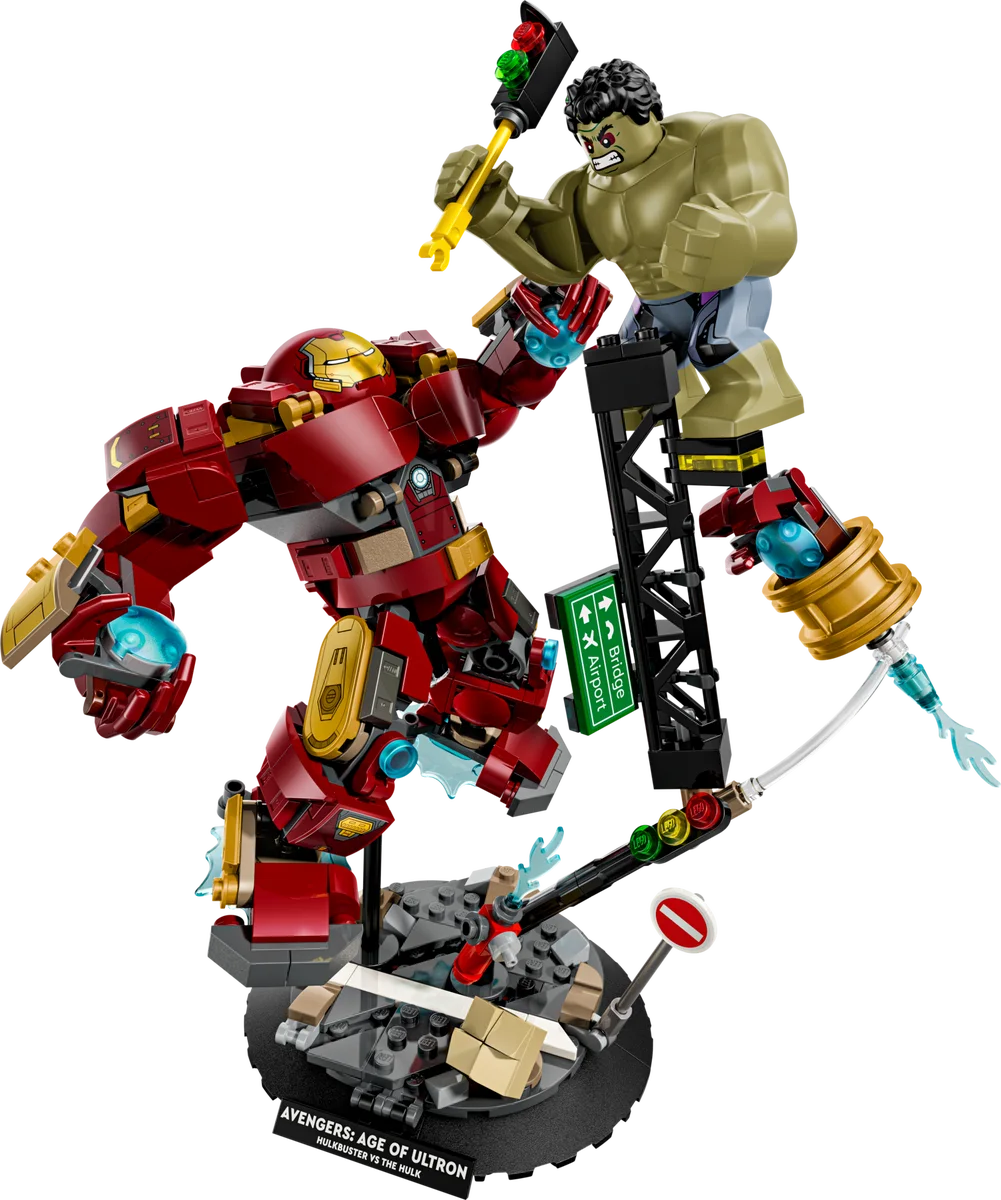 Ultieme strijd: Hulkbuster vs. Hulk LEGO-set