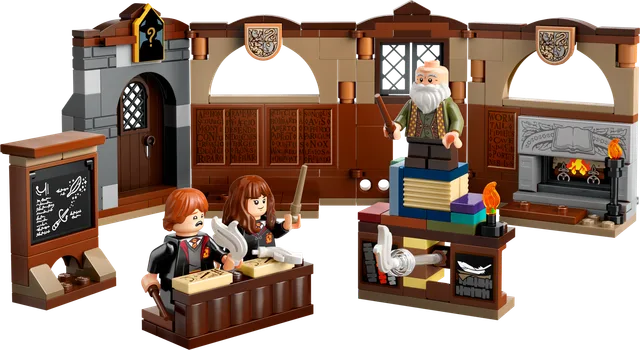 Kasteel Zweinstein: toverspreukenles LEGO-set