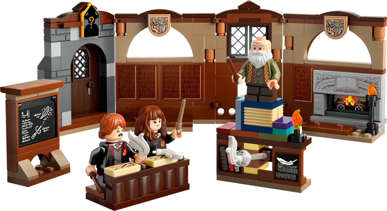 Kasteel Zweinstein: toverspreukenles LEGO-set