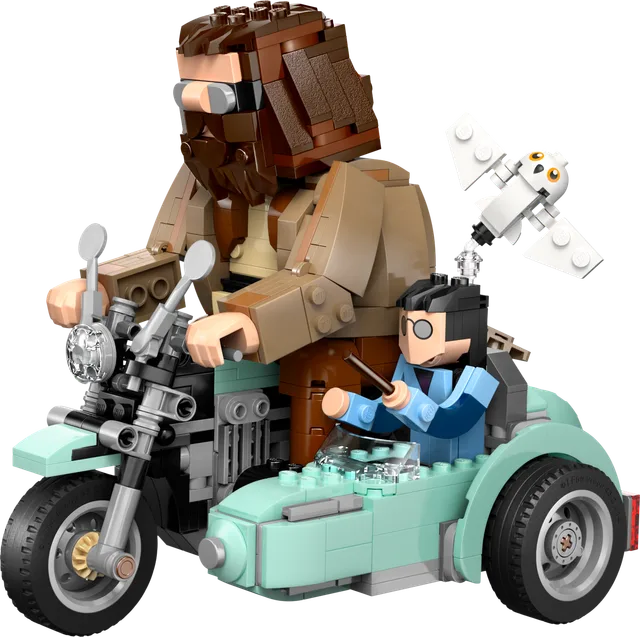 Hagrid en Harry's rit op de motor LEGO-set