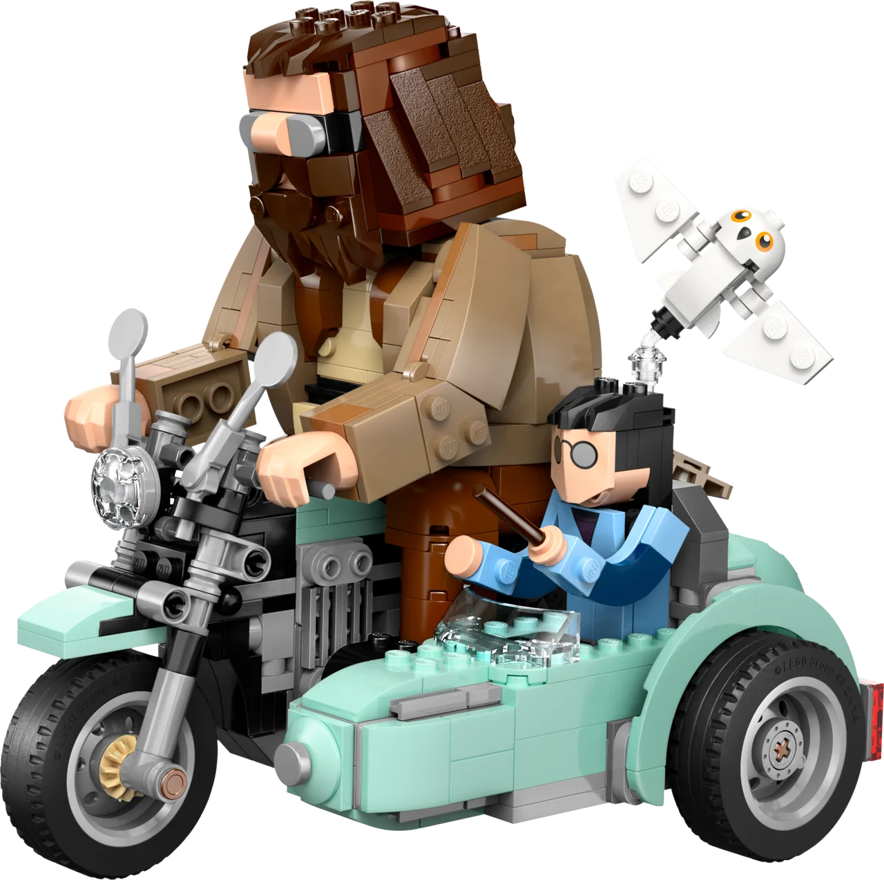 Hagrid en Harry's rit op de motor LEGO-set