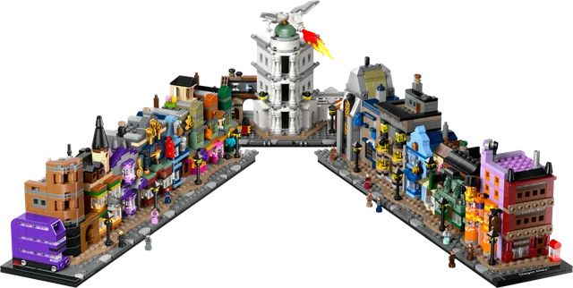 De Wegisweg tovenaarswinkels LEGO-set