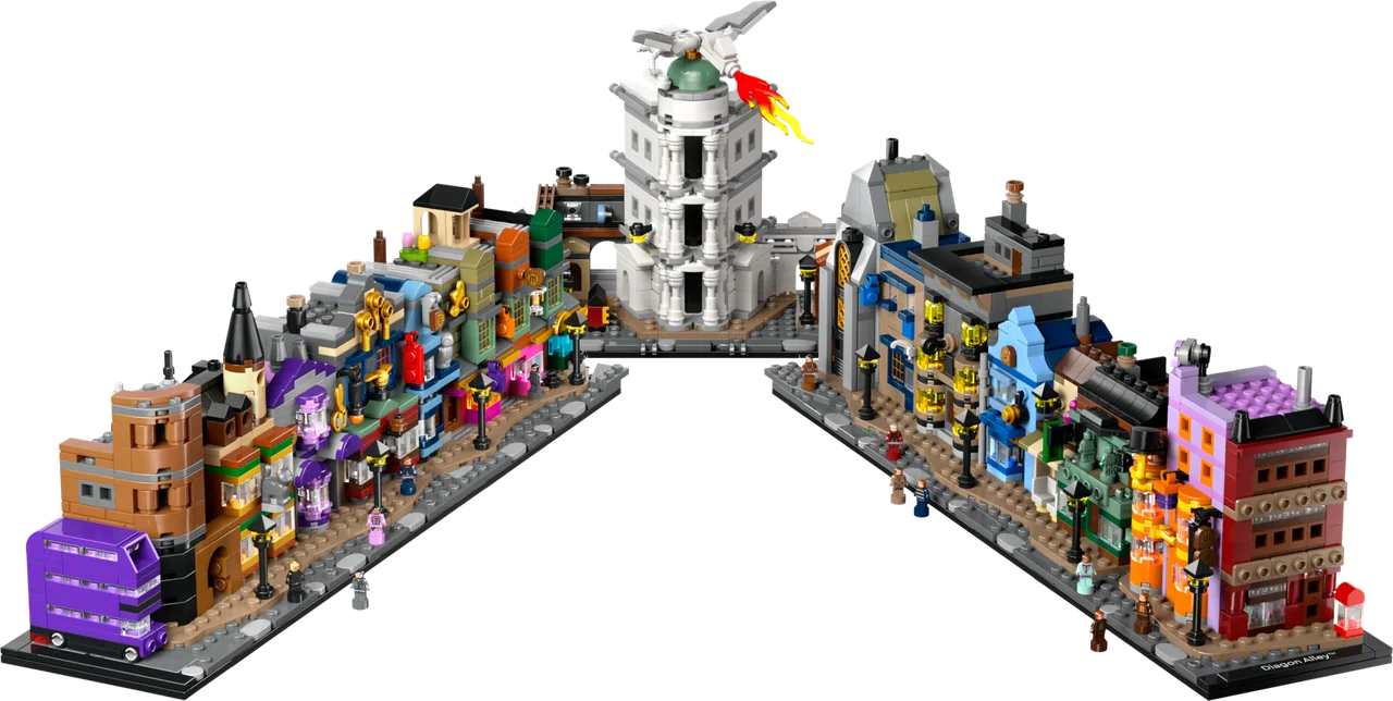 De Wegisweg tovenaarswinkels LEGO-set