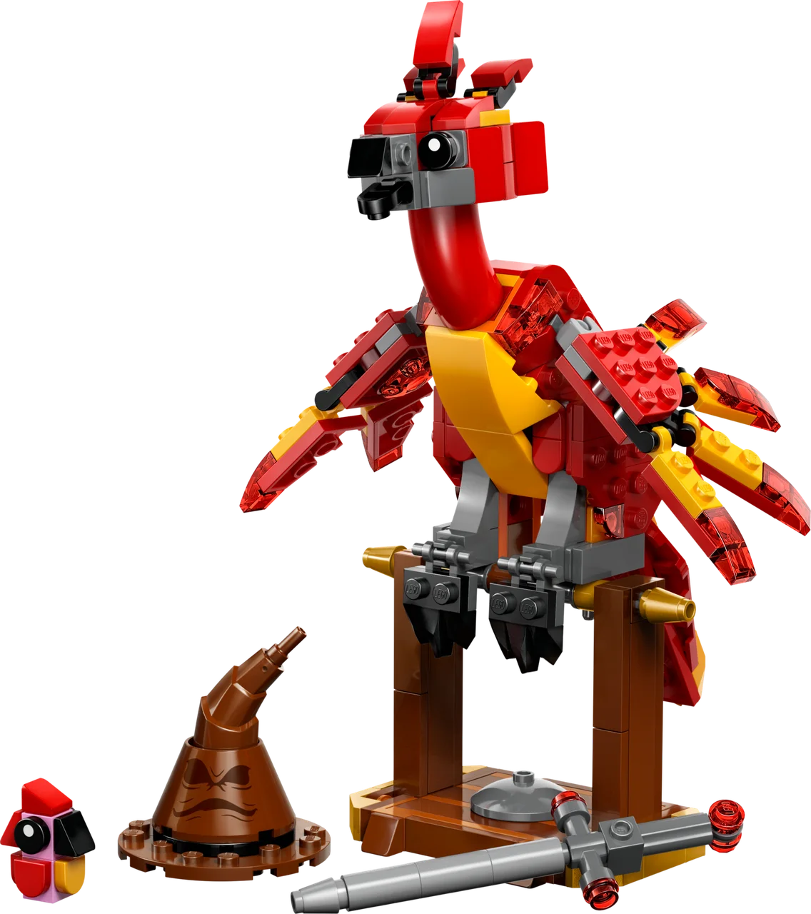 Felix: de feniks van Perkamentus LEGO-set