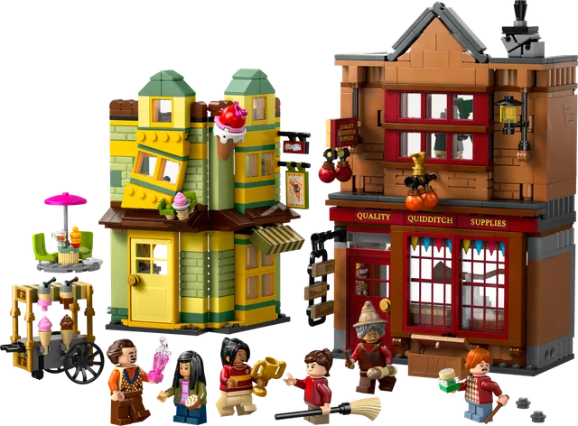 Zwik & Zwachtels Zwerkbalpaleis en ijssalon LEGO-set