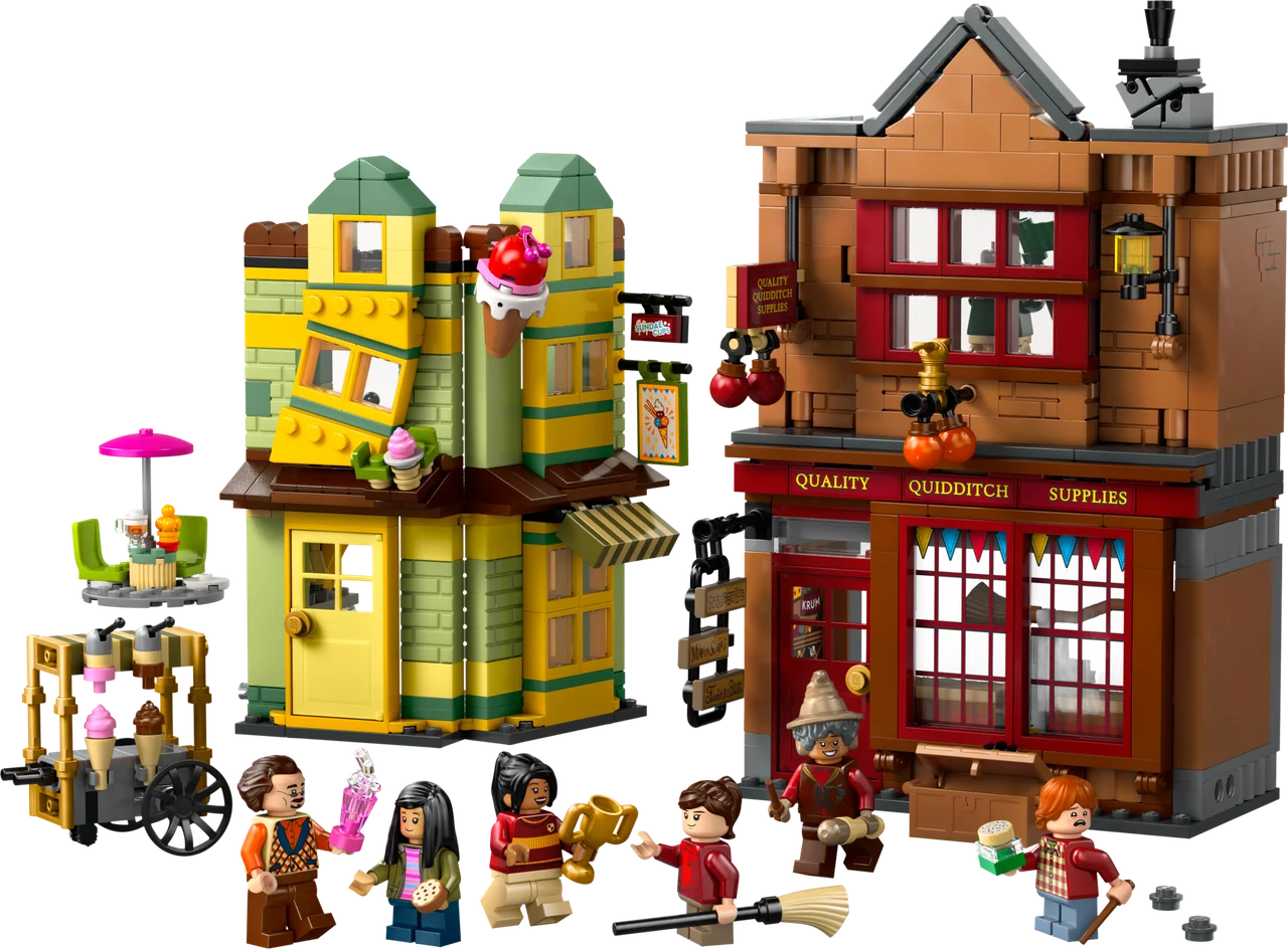 Zwik & Zwachtels Zwerkbalpaleis en ijssalon LEGO-set