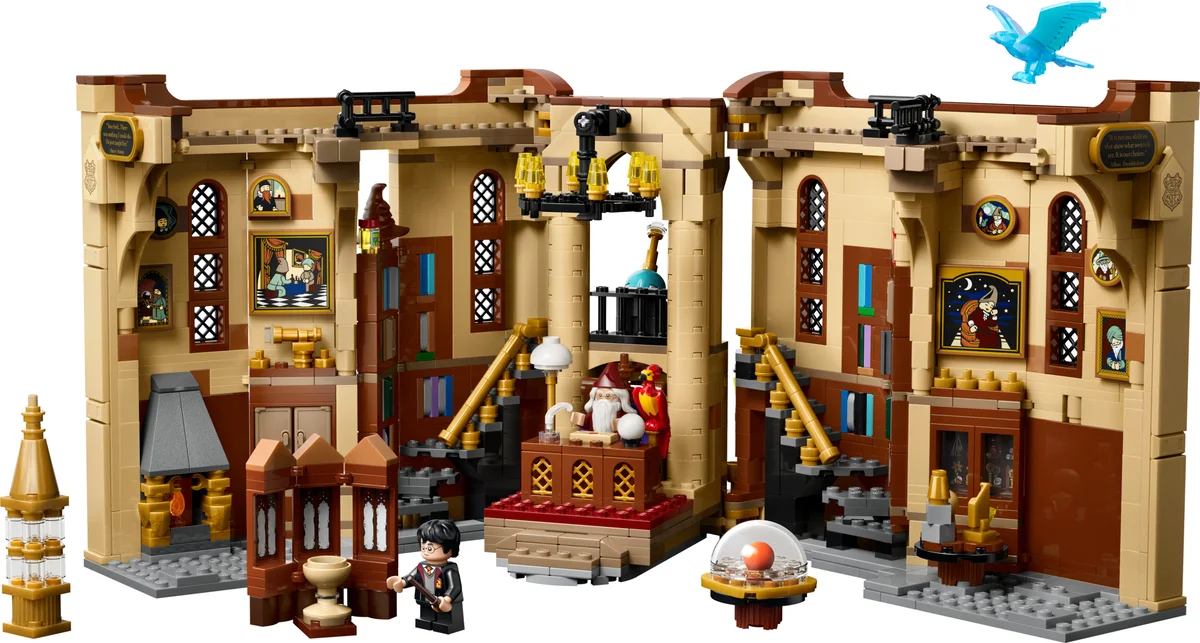 Boekensteun: Het kantoor van Perkamentus LEGO-set
