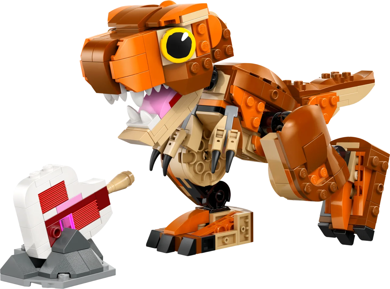 Kleine Eetster: T. rex LEGO-set