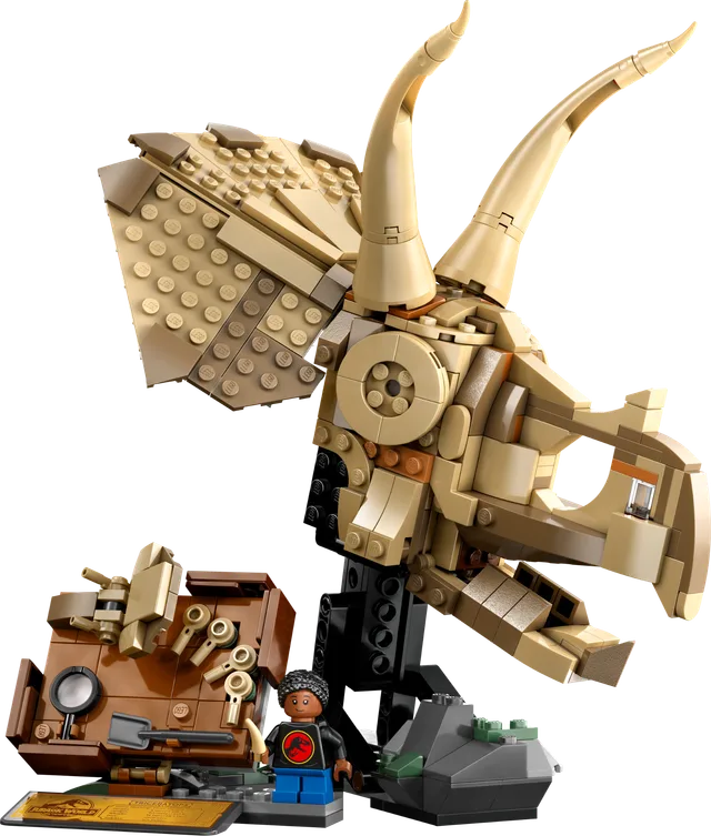 Dinosaur Fossils: Triceratops Skull LEGO-set