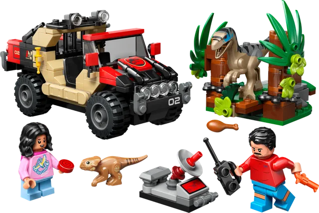 Offroad raptorontsnapping LEGO-set