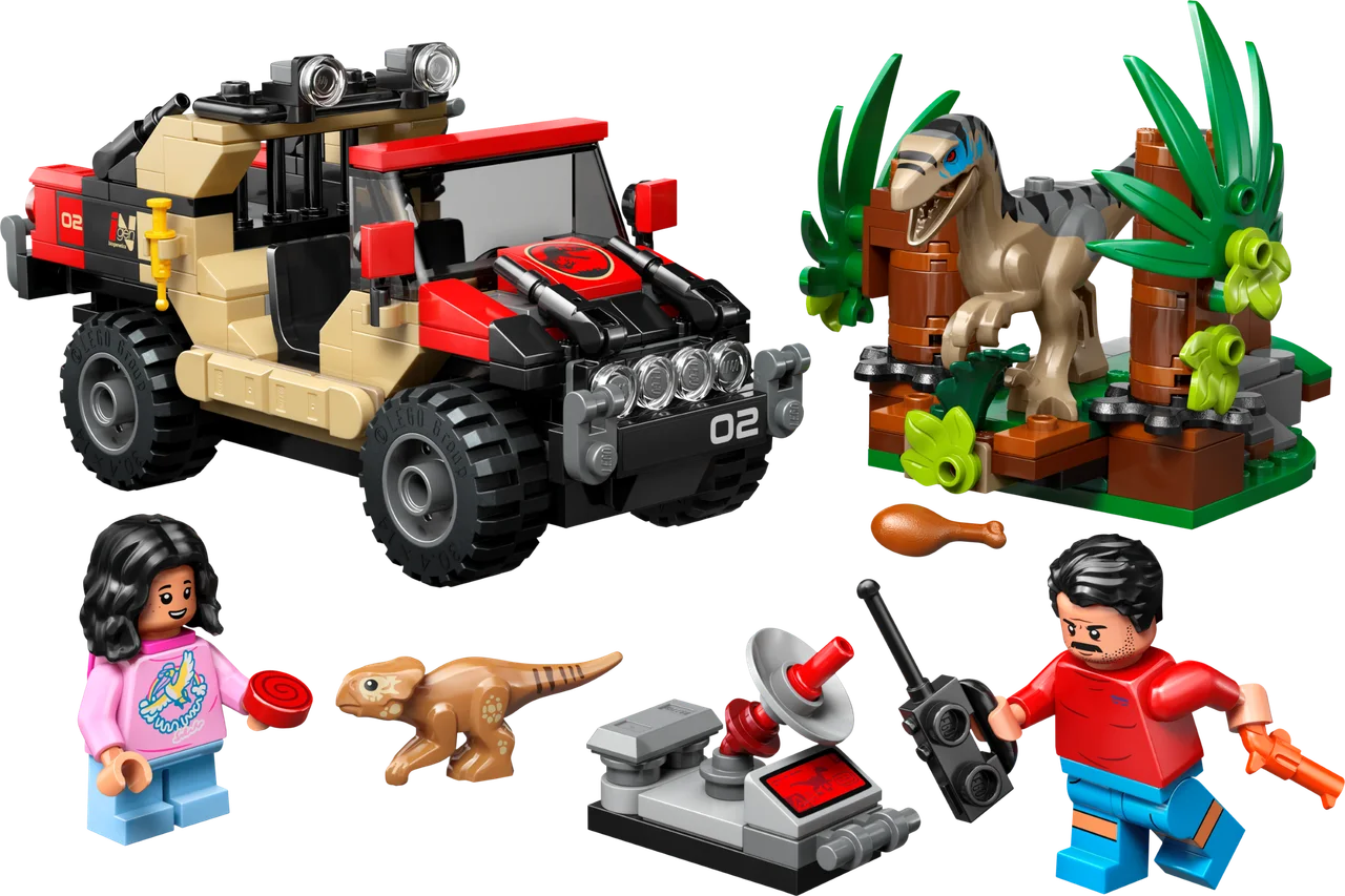 Offroad raptorontsnapping LEGO-set