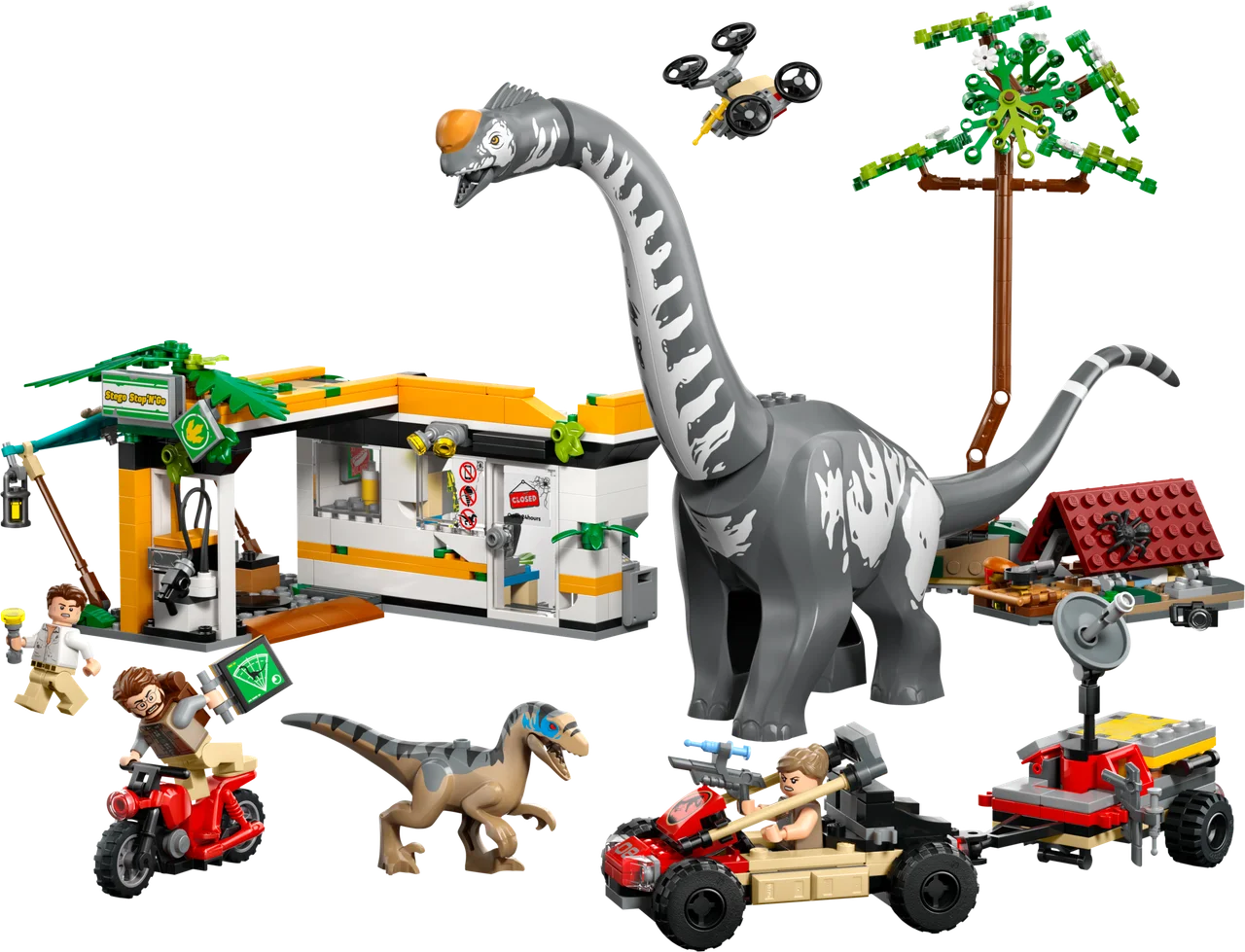 Raptor en Titanosaurus opsporingsmissie LEGO-set