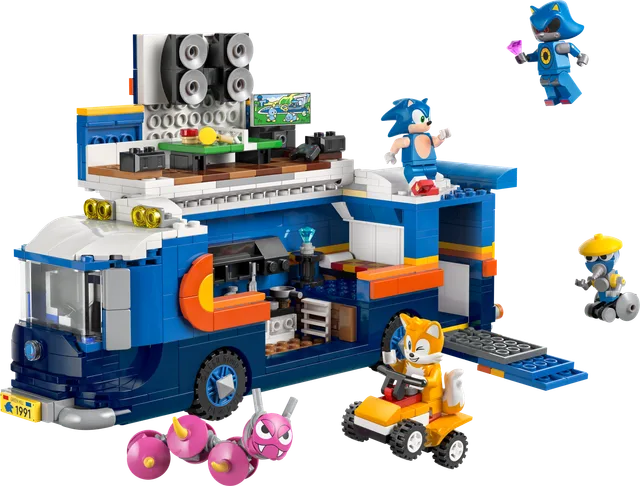 Team Sonic commandotruck LEGO-set
