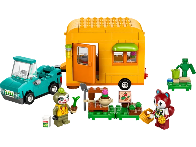 Leifs caravan en tuinwinkel LEGO-set