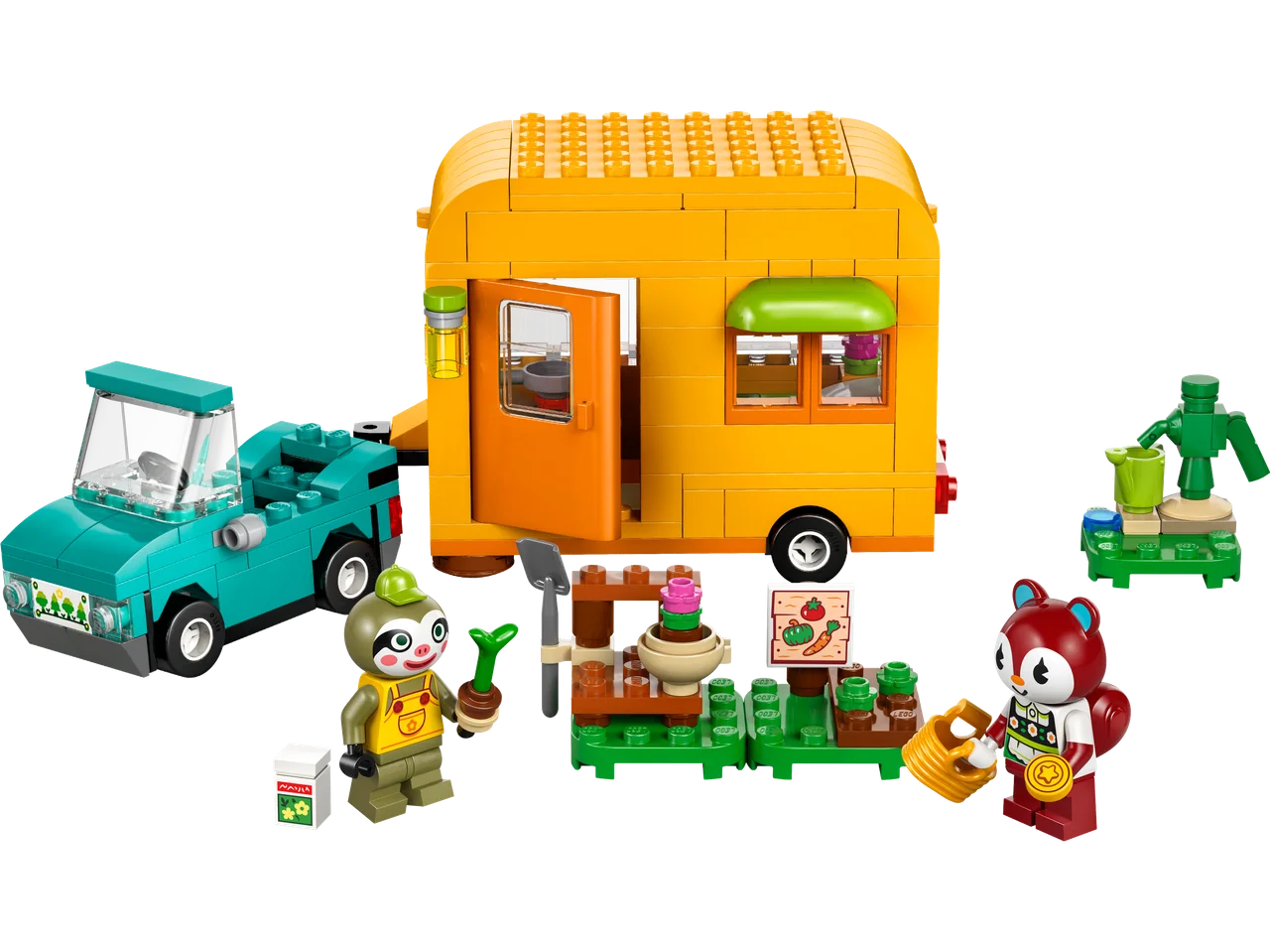 Leifs caravan en tuinwinkel LEGO-set