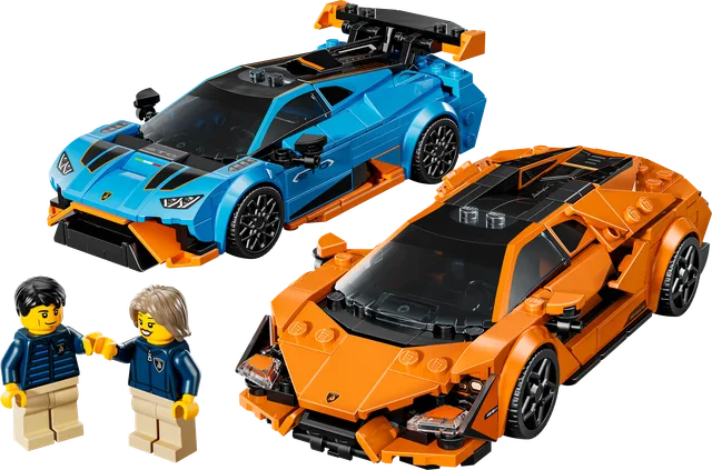 Lamborghini Revuelto en Huracán STO LEGO-set