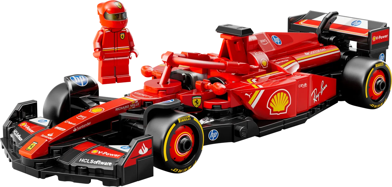 Ferrari SF-24 F1 racewagen LEGO-set