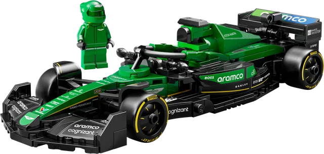 Aston Martin Aramco F1 AMR24 racewagen LEGO-set