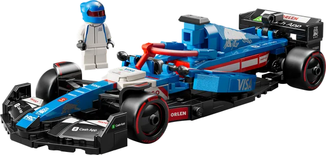 Visa Cash App RB VCARB 01 F1 racewagen LEGO-set