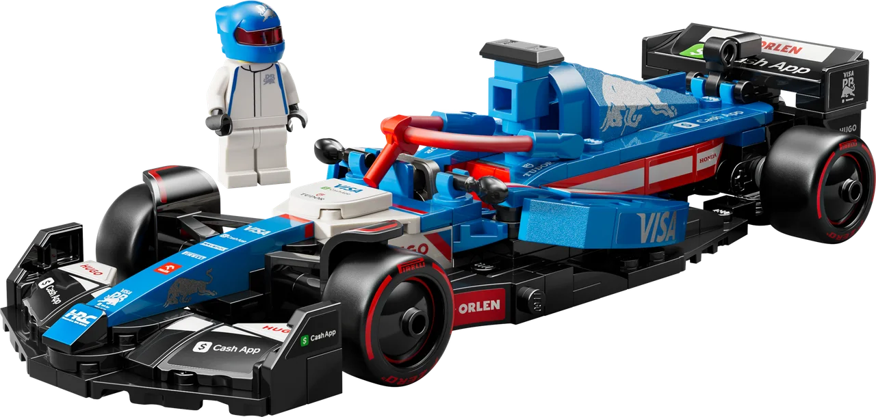 Visa Cash App RB VCARB 01 F1 racewagen LEGO-set