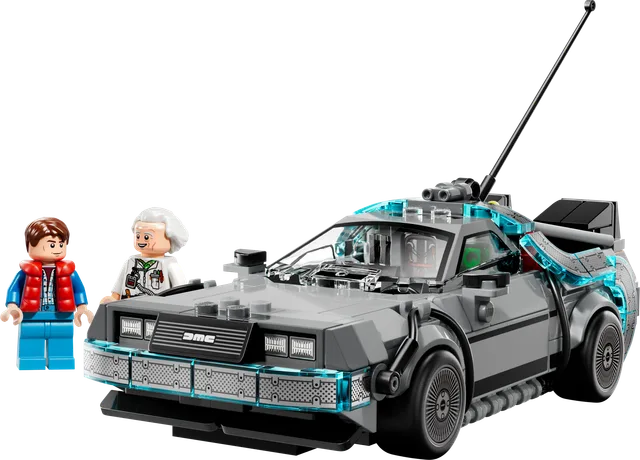 Tijdmachine uit Back to the Future LEGO-set