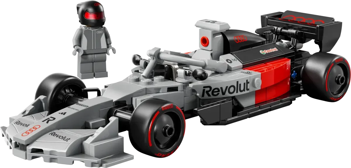 Audi Revolut F1 Team R26 racewagen LEGO-set